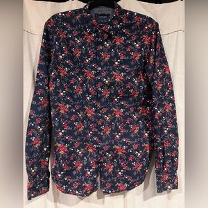 Button up long sleeve dress shirt